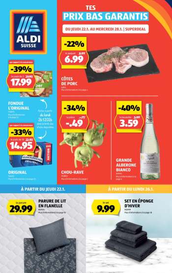 Catalogue Aldi - 22.1.2026 - 28.1.2026.