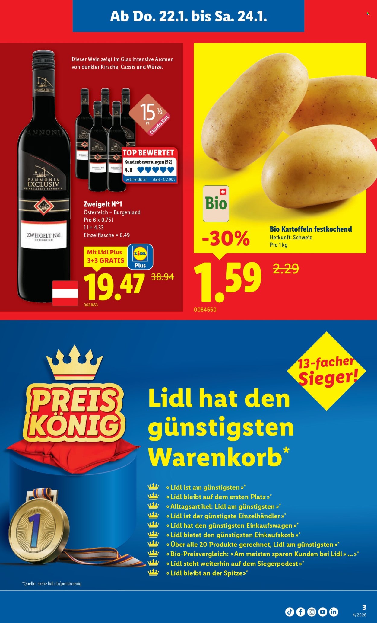 Prospekt Lidl - 22.1.2026 - 28.1.2026. Seite 3