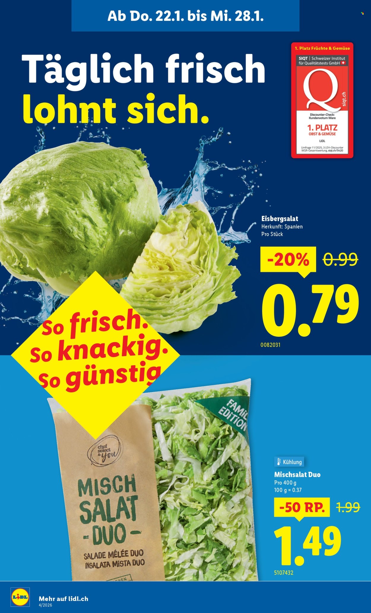 Prospekt Lidl - 22.1.2026 - 28.1.2026. Seite 4