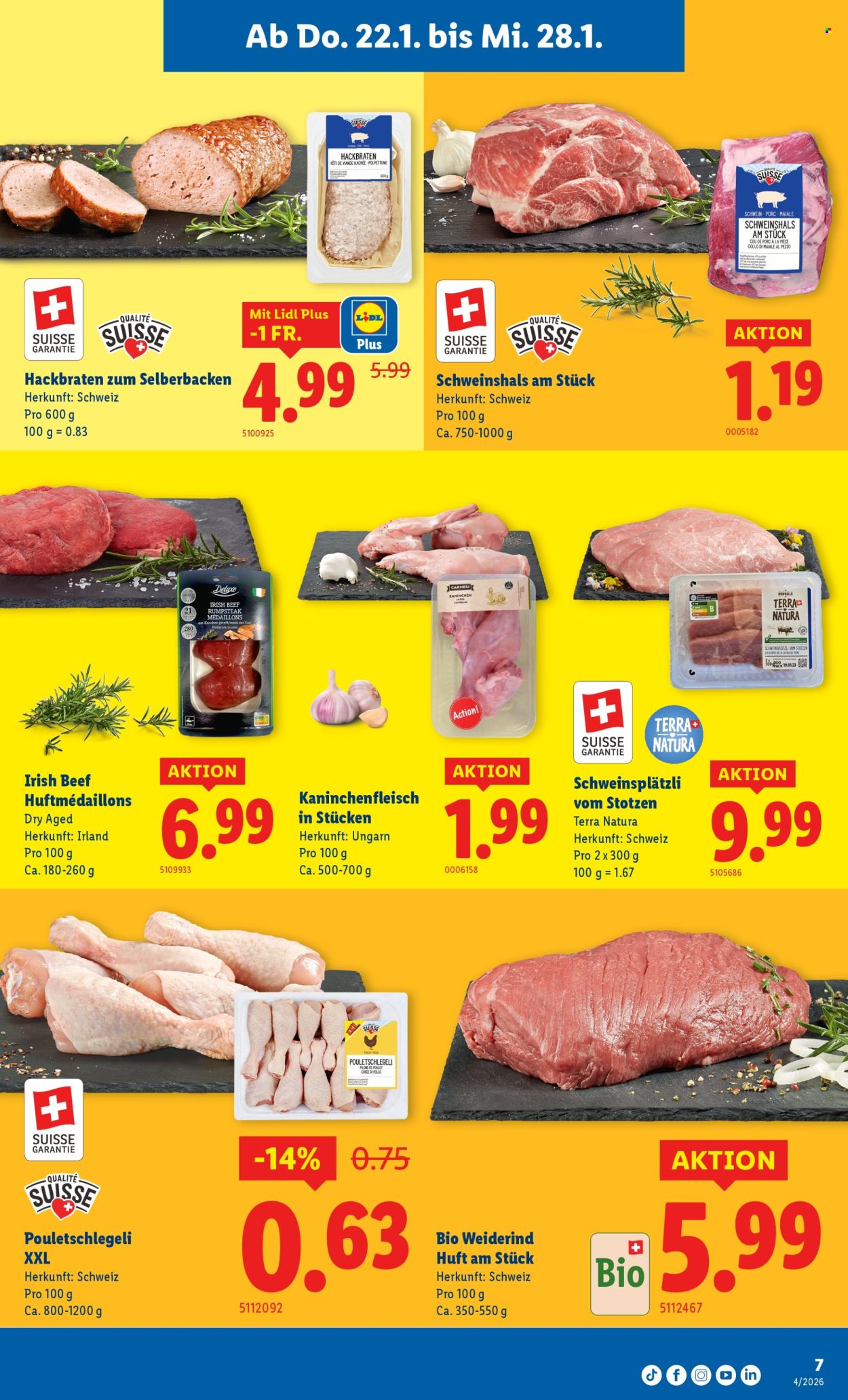 Prospekt Lidl - 22.1.2026 - 28.1.2026. Seite 7