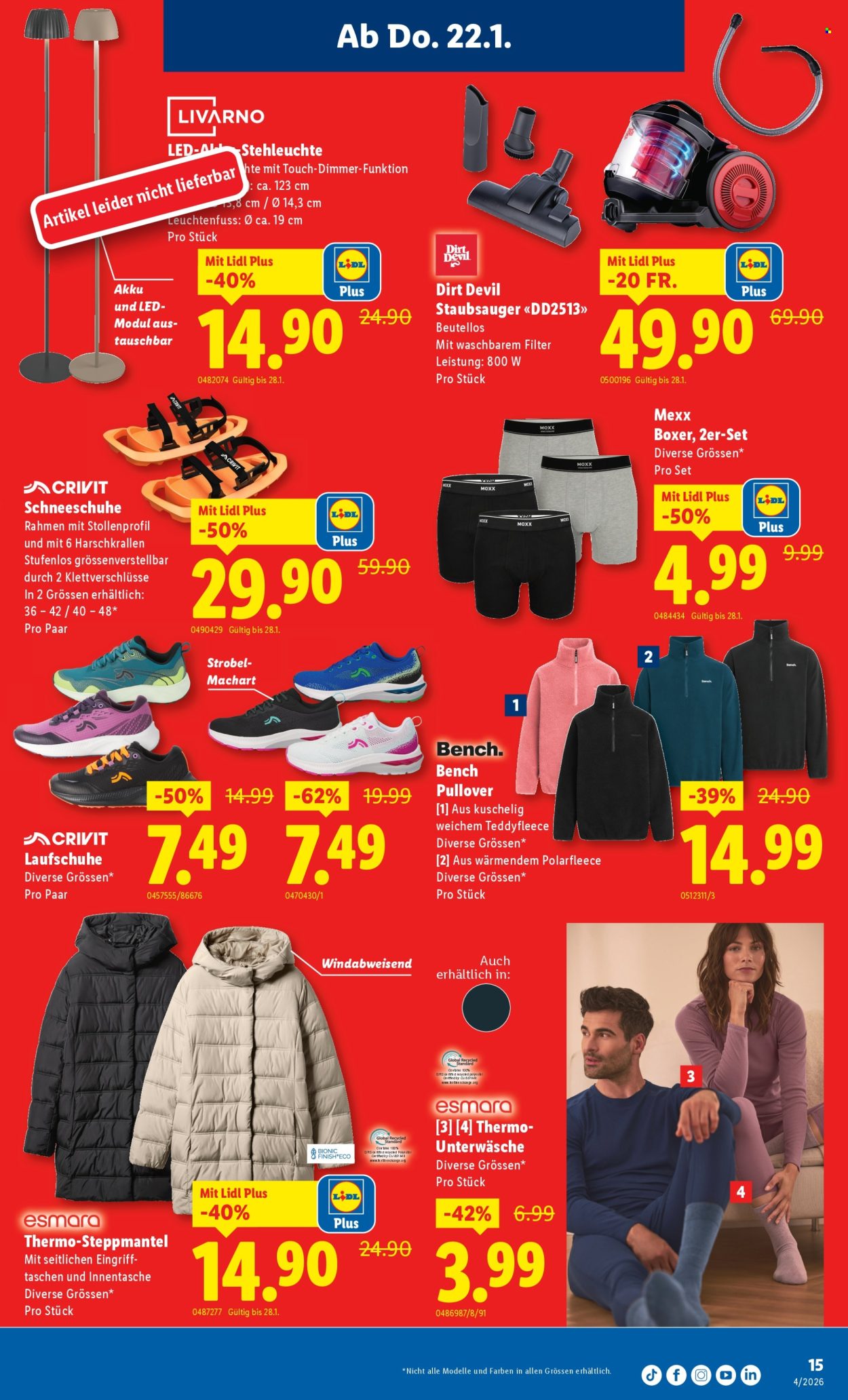 Prospekt Lidl - 22.1.2026 - 28.1.2026. Seite 15