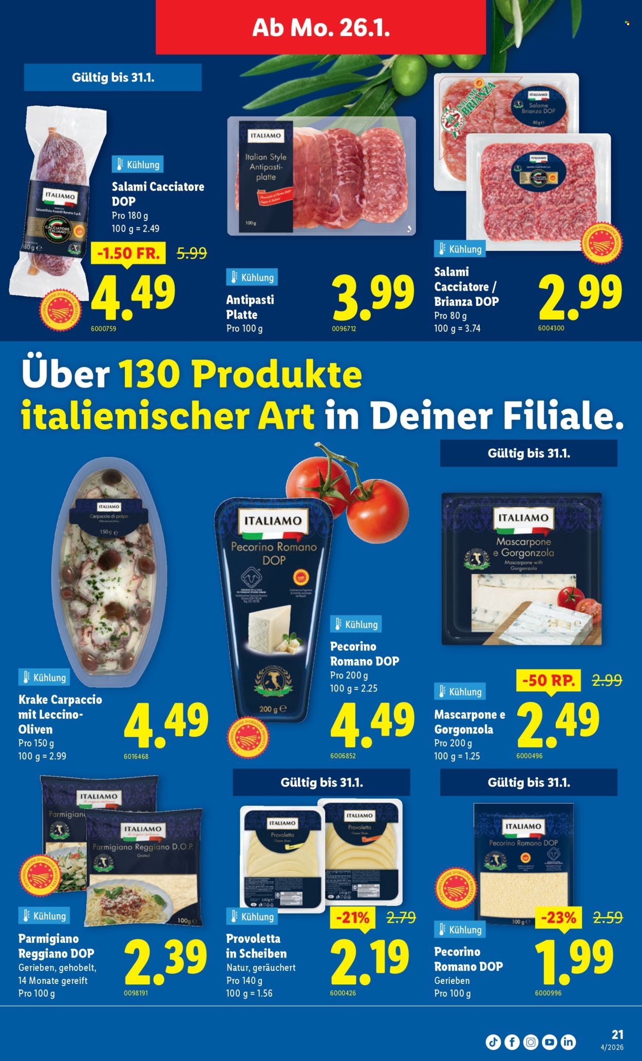 Prospekt Lidl - 22.1.2026 - 28.1.2026. Seite 21