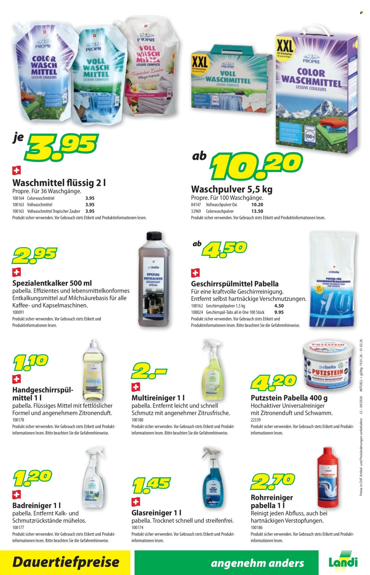 Catalogue Landi - 19.1.2026 - 1.2.2026. Page 4