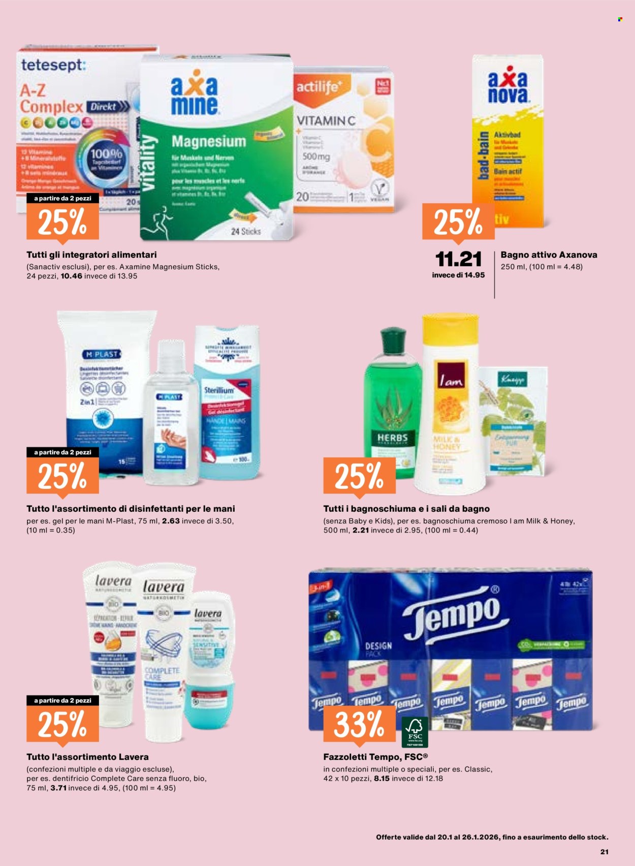 Volantino Migros - 20.1.2026 - 26.1.2026. Pagina 21