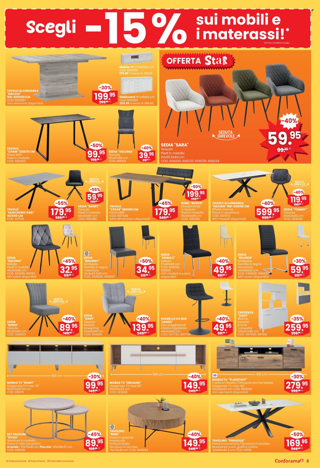 Volantino Conforama - 21.1.2026 - 3.2.2026. Pagina 3