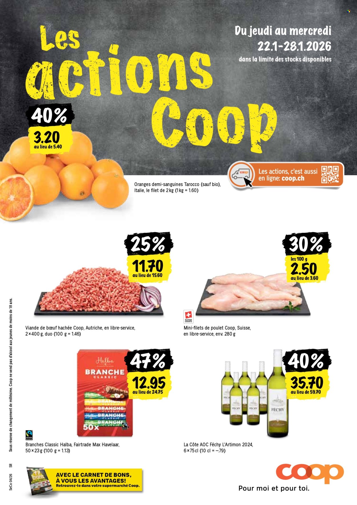 Volantino Coop - 22.1.2026 - 28.1.2026. Pagina 1