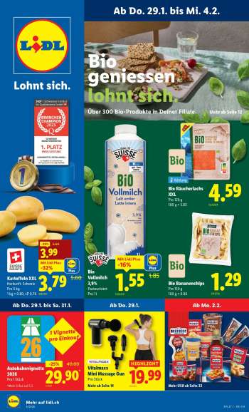 Catalogue Lidl - 29.1.2026 - 4.2.2026.