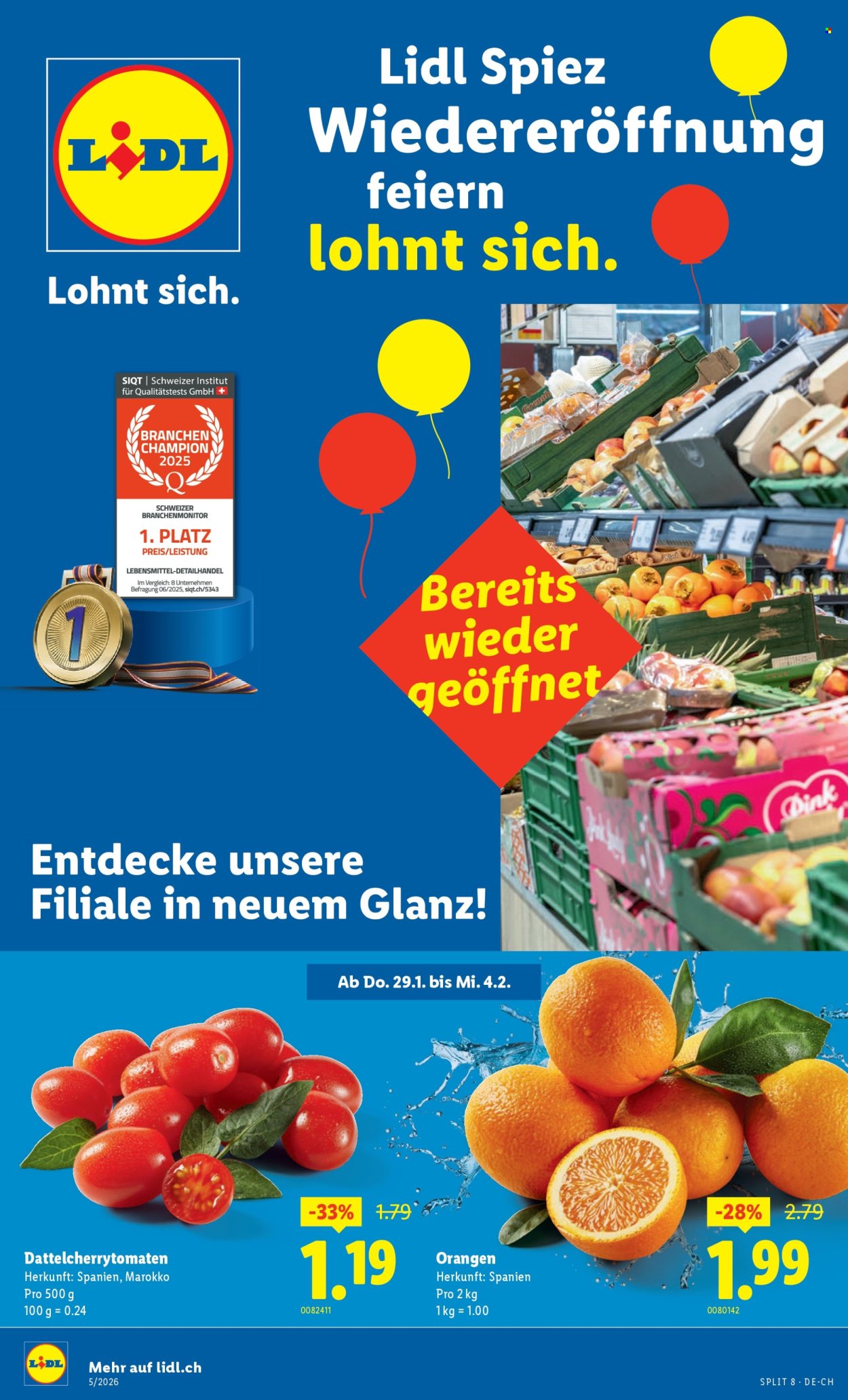 Catalogue Lidl - 29.1.2026 - 4.2.2026. Page 1