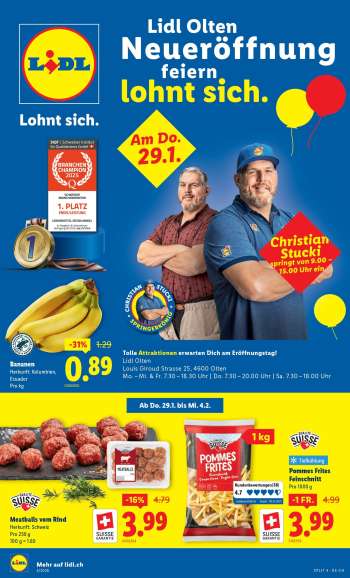 Prospekte Lidl - 29.1.2026 - 4.2.2026.