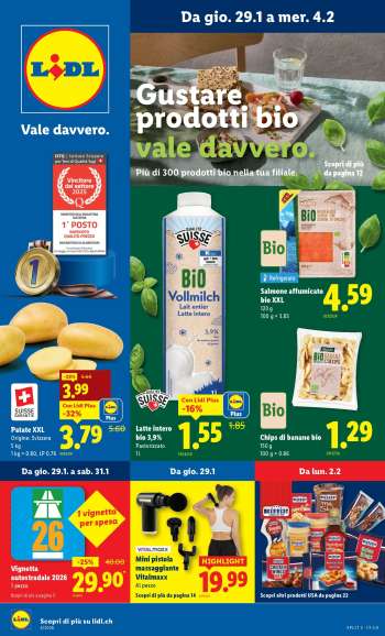 Volantino Lidl - 29.1.2026 - 4.2.2026.