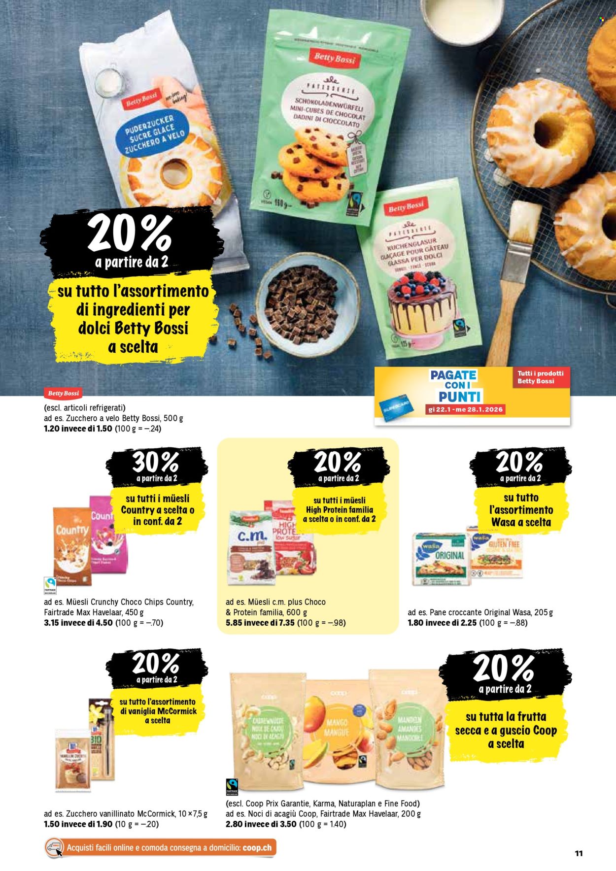 Volantino Coop - 22.1.2026 - 28.1.2026. Pagina 11