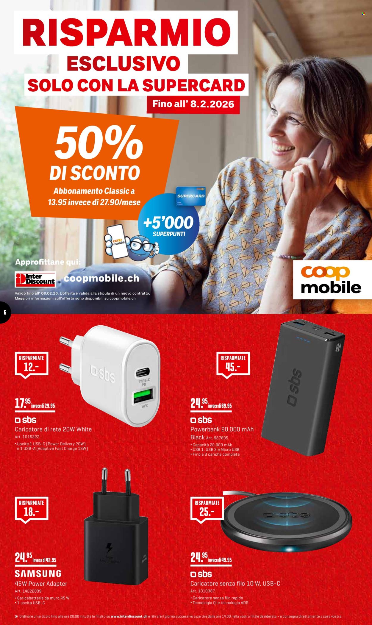 Prospekt Interdiscount - 26.1.2026 - 8.2.2026. Seite 6