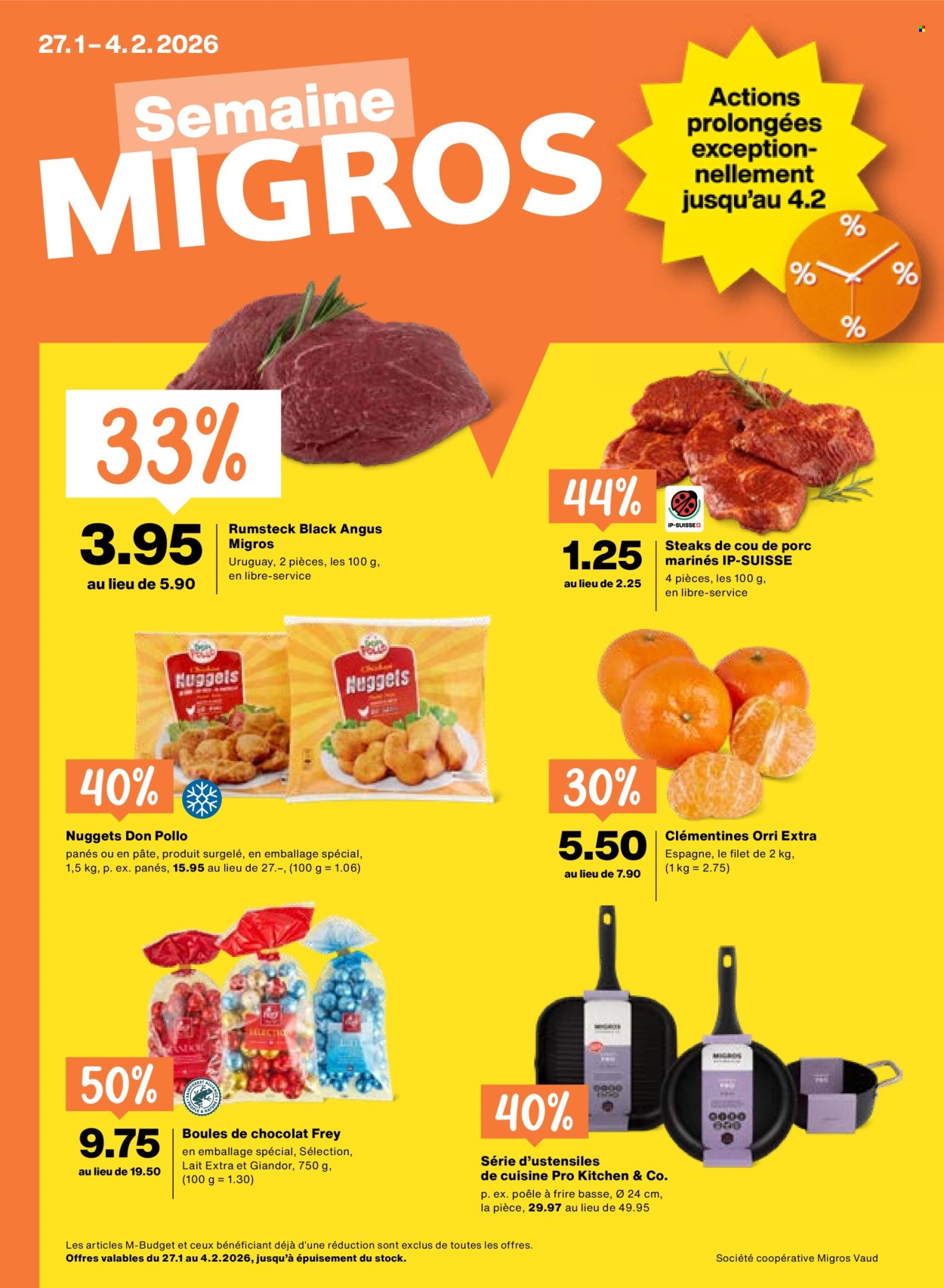 Volantino Migros - 27.1.2026 - 4.2.2026. Pagina 1