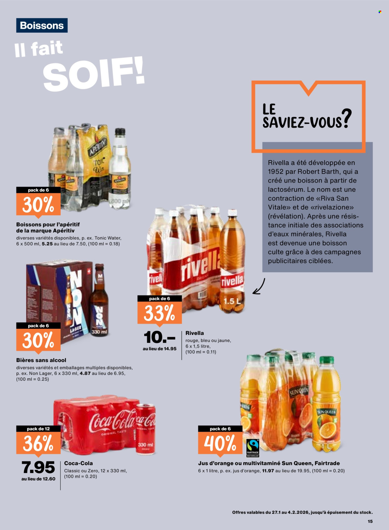 Volantino Migros - 27.1.2026 - 4.2.2026. Pagina 15