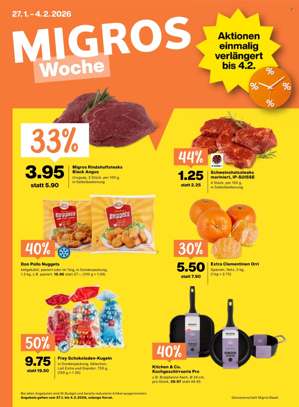 Volantino Migros - 27.1.2026 - 4.2.2026. Pagina 1