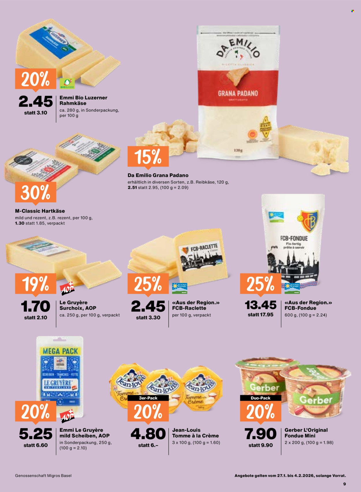Volantino Migros - 27.1.2026 - 4.2.2026. Pagina 9