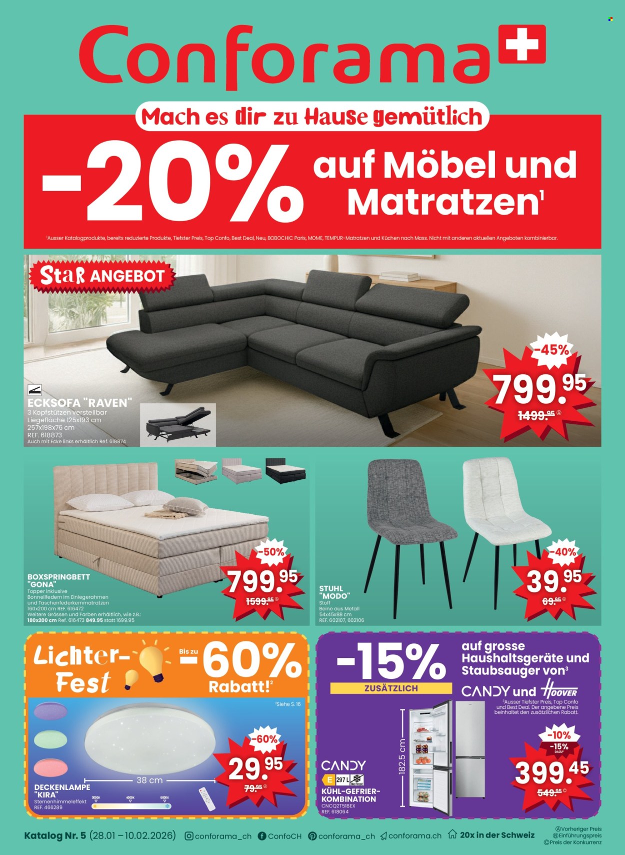 Catalogue Conforama - 28.1.2026 - 10.2.2026. Page 1