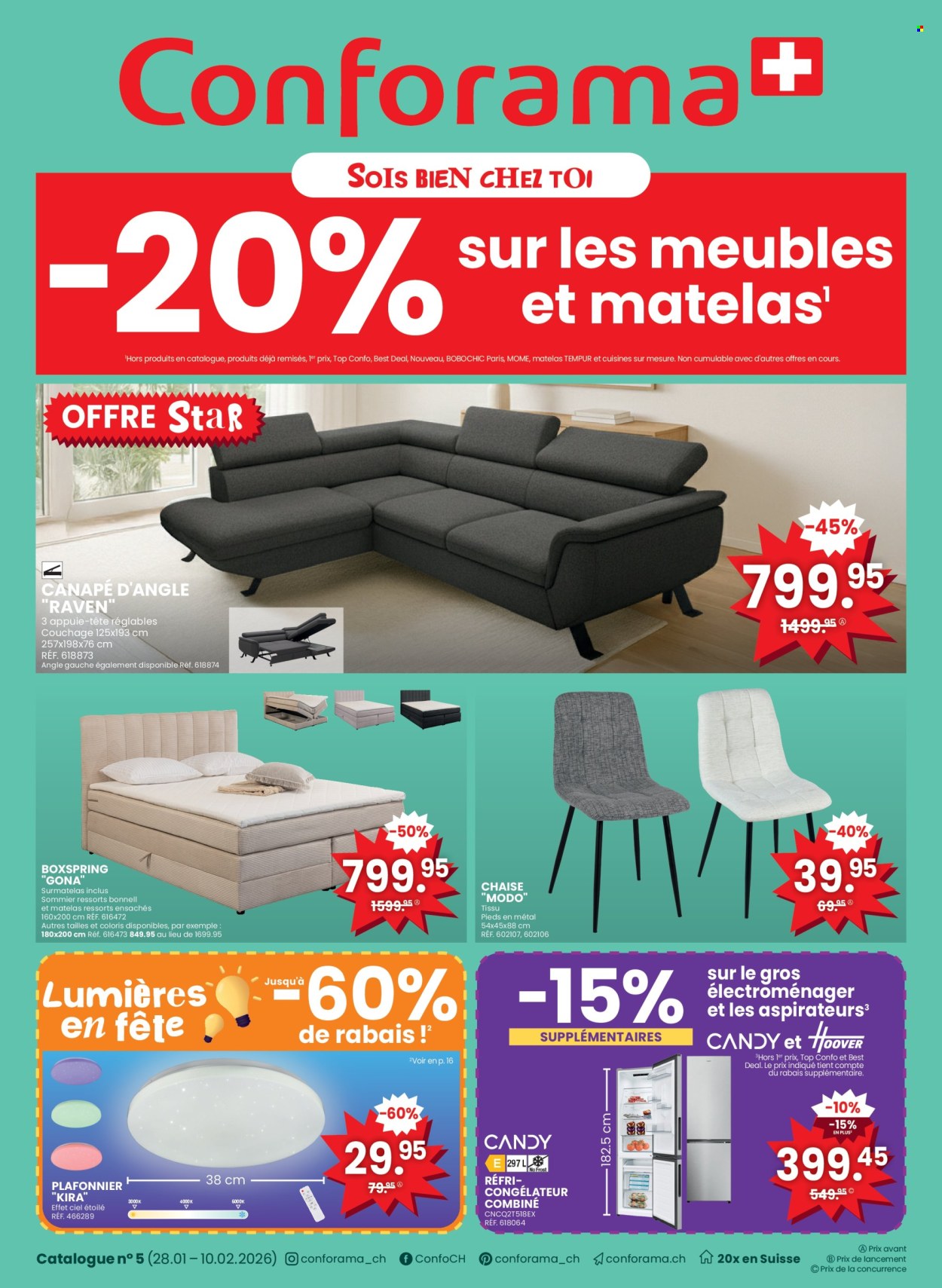 Volantino Conforama - 28.1.2026 - 10.2.2026. Pagina 1