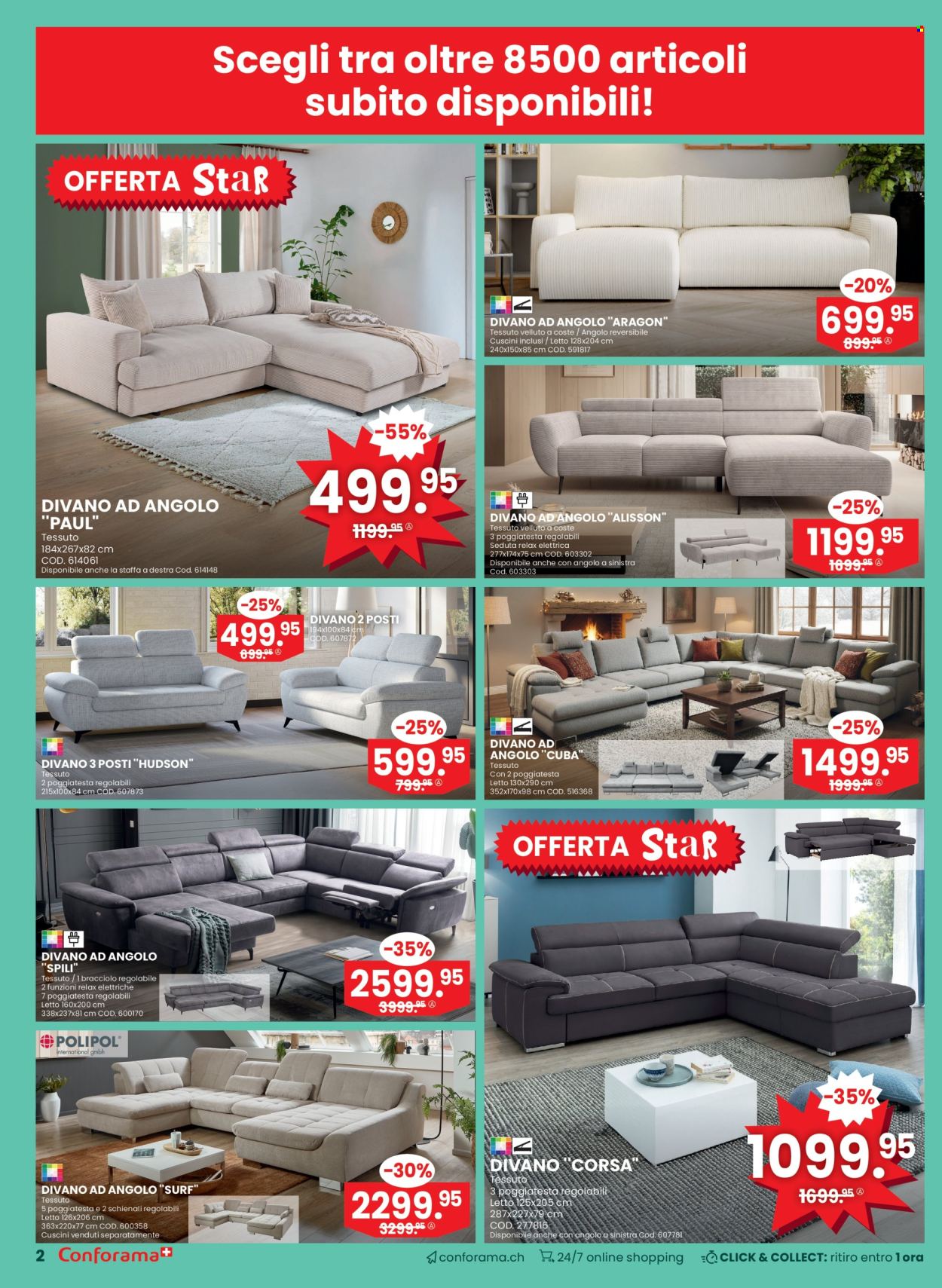 Volantino Conforama - 28.1.2026 - 10.2.2026. Pagina 2