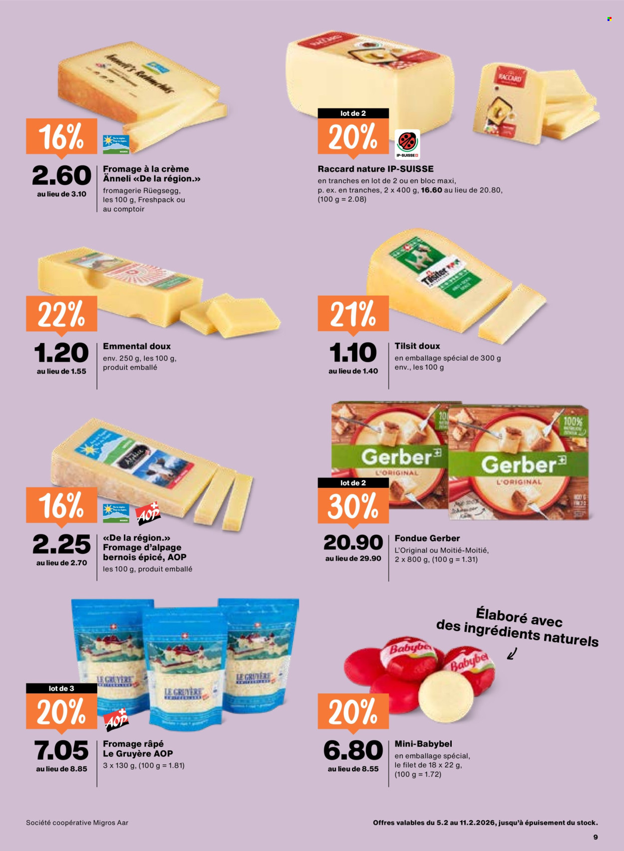 Prospekt Migros - 5.2.2026 - 11.2.2026. Seite 9