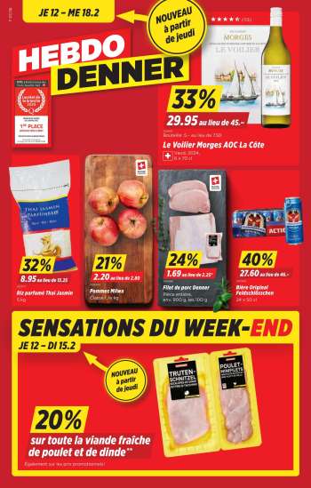 Catalogue Denner - 12.2.2026 - 18.2.2026.