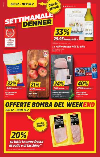Volantino Denner - 12.2.2026 - 18.2.2026.