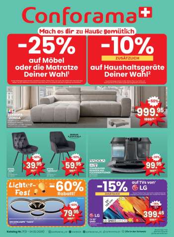 Volantino Conforama - 11.2.2026 - 24.2.2026.