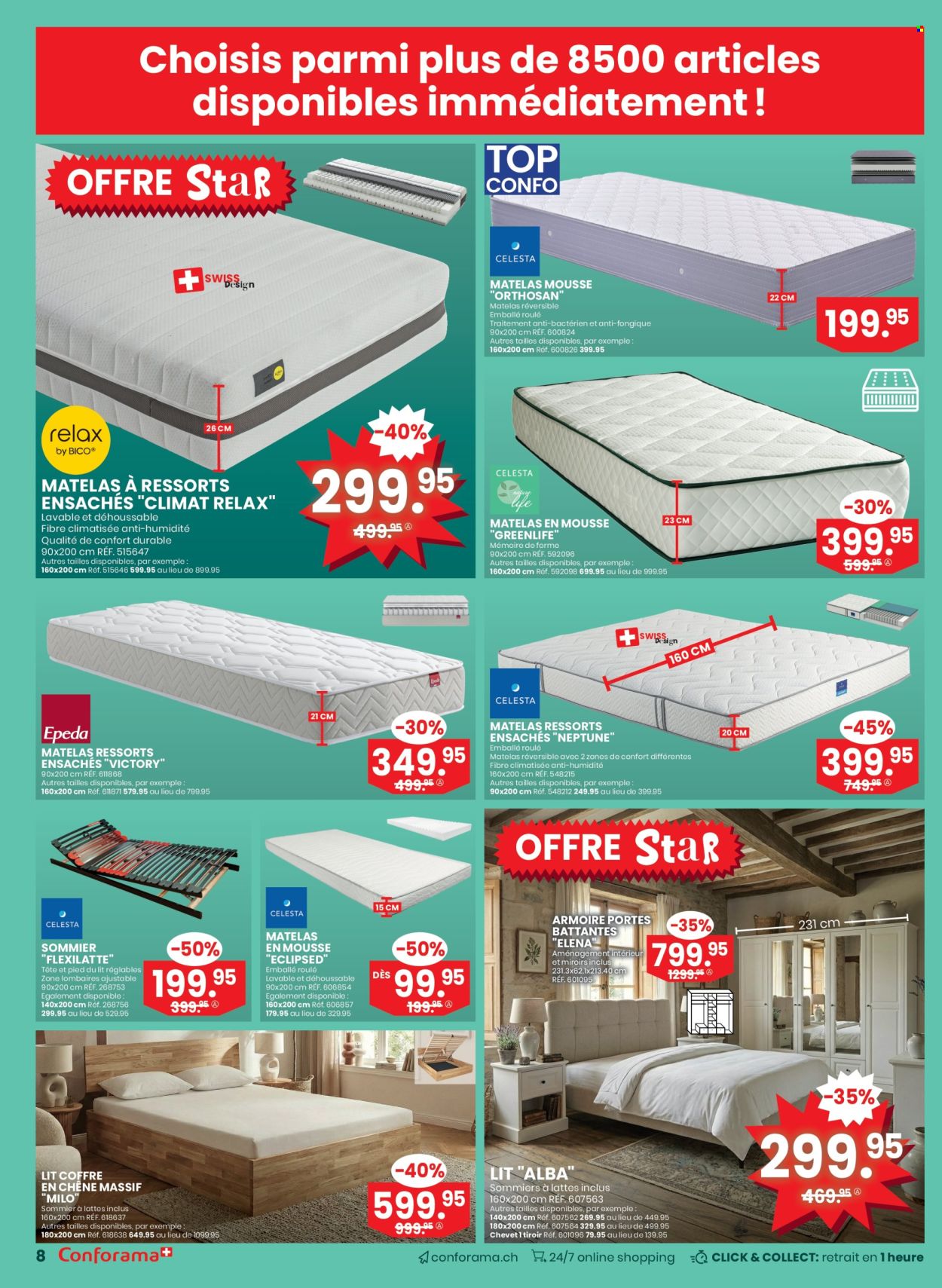 Volantino Conforama - 11.2.2026 - 24.2.2026. Pagina 8