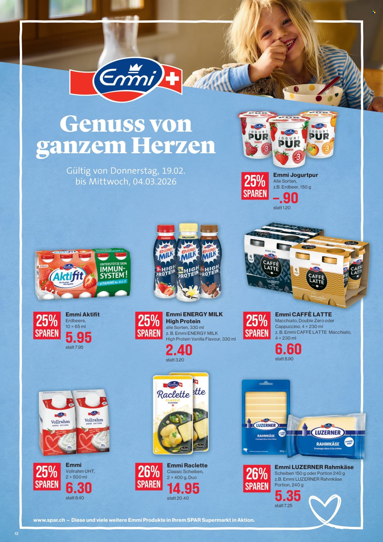 Prospekt SPAR - 19.2.2026 - 25.2.2026. Seite 12