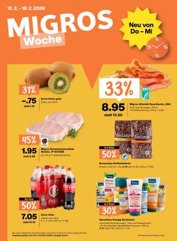 Volantino Migros - 12.2.2026 - 18.2.2026.