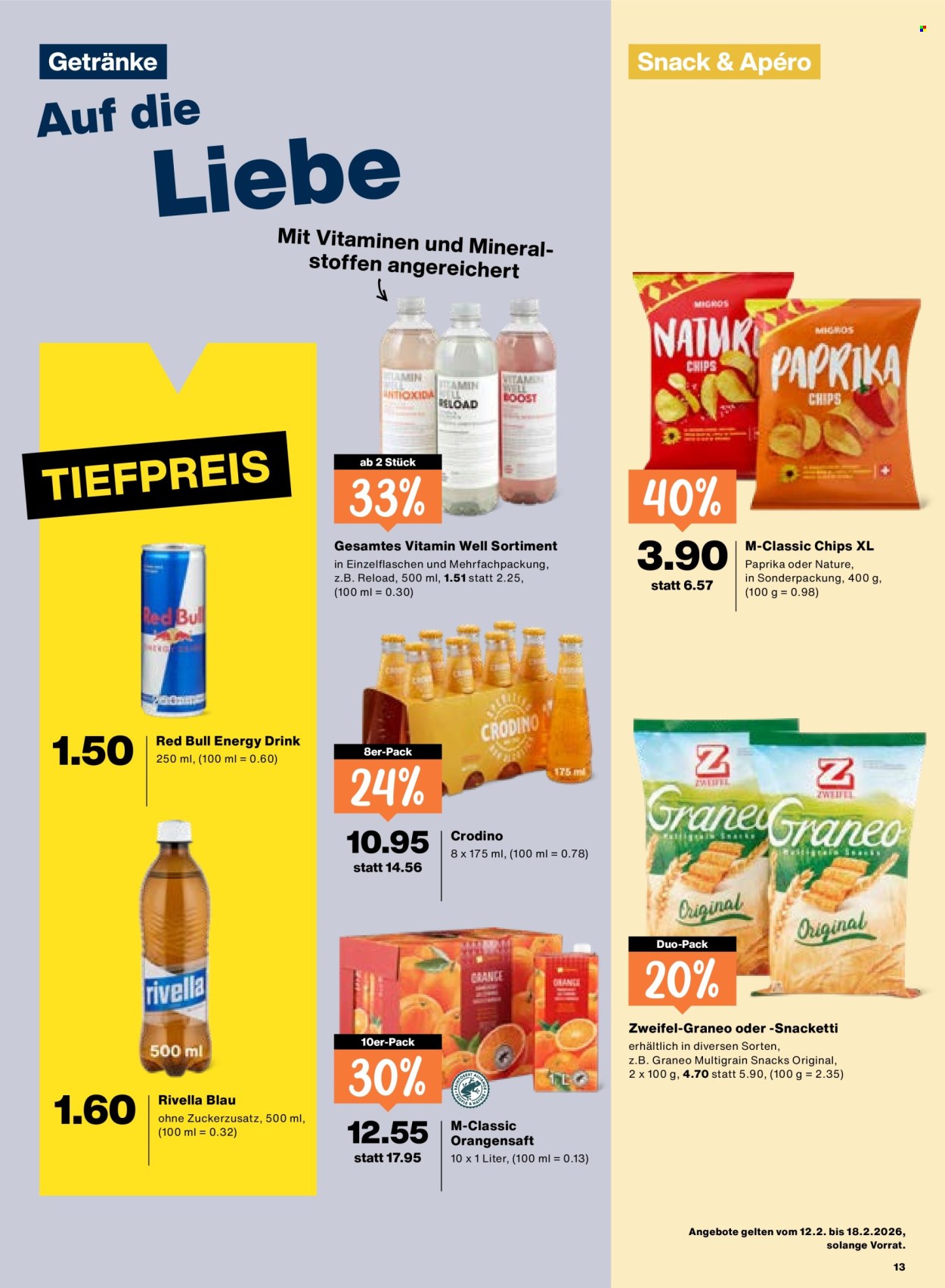 Volantino Migros - 12.2.2026 - 18.2.2026. Pagina 13