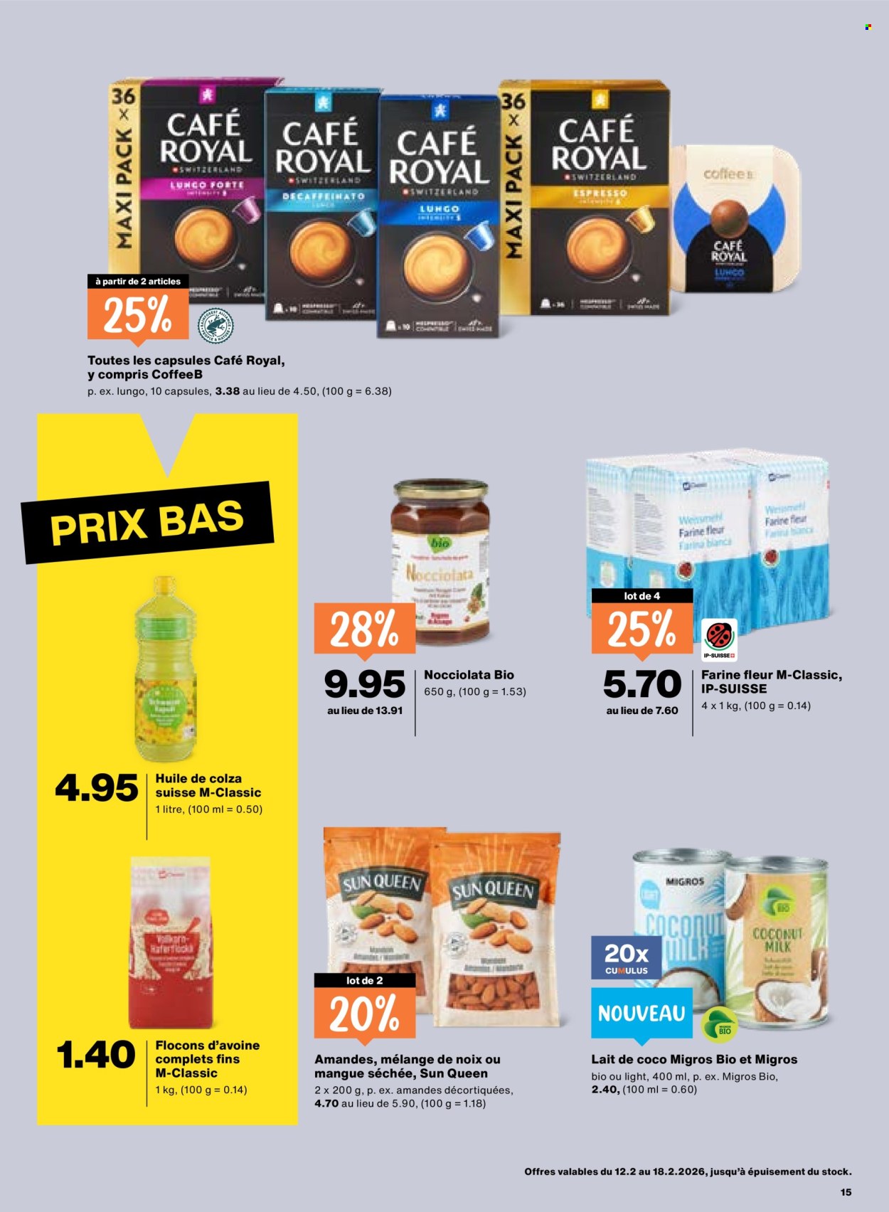 Volantino Migros - 12.2.2026 - 18.2.2026. Pagina 15