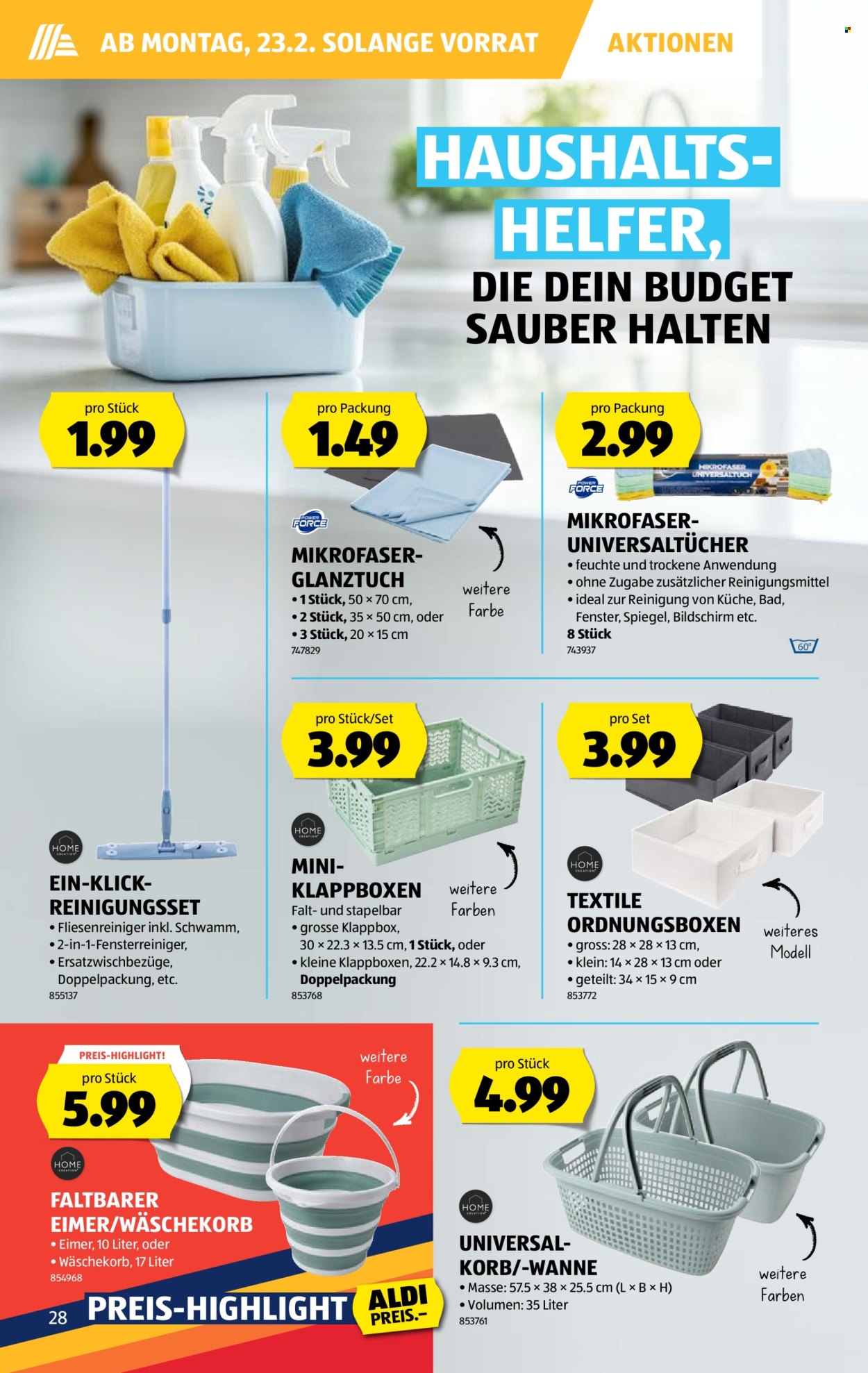 Volantino Aldi - 19.2.2026 - 25.2.2026. Pagina 28