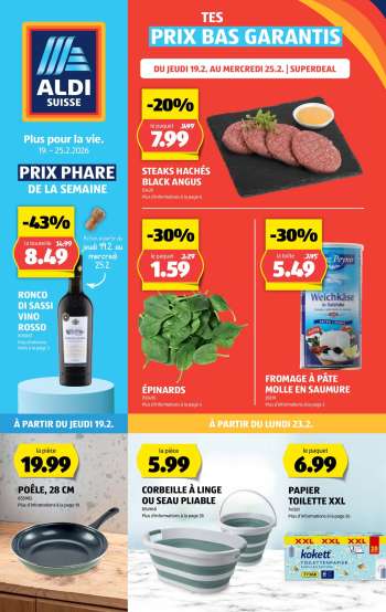 Volantino Aldi - 19.2.2026 - 25.2.2026.