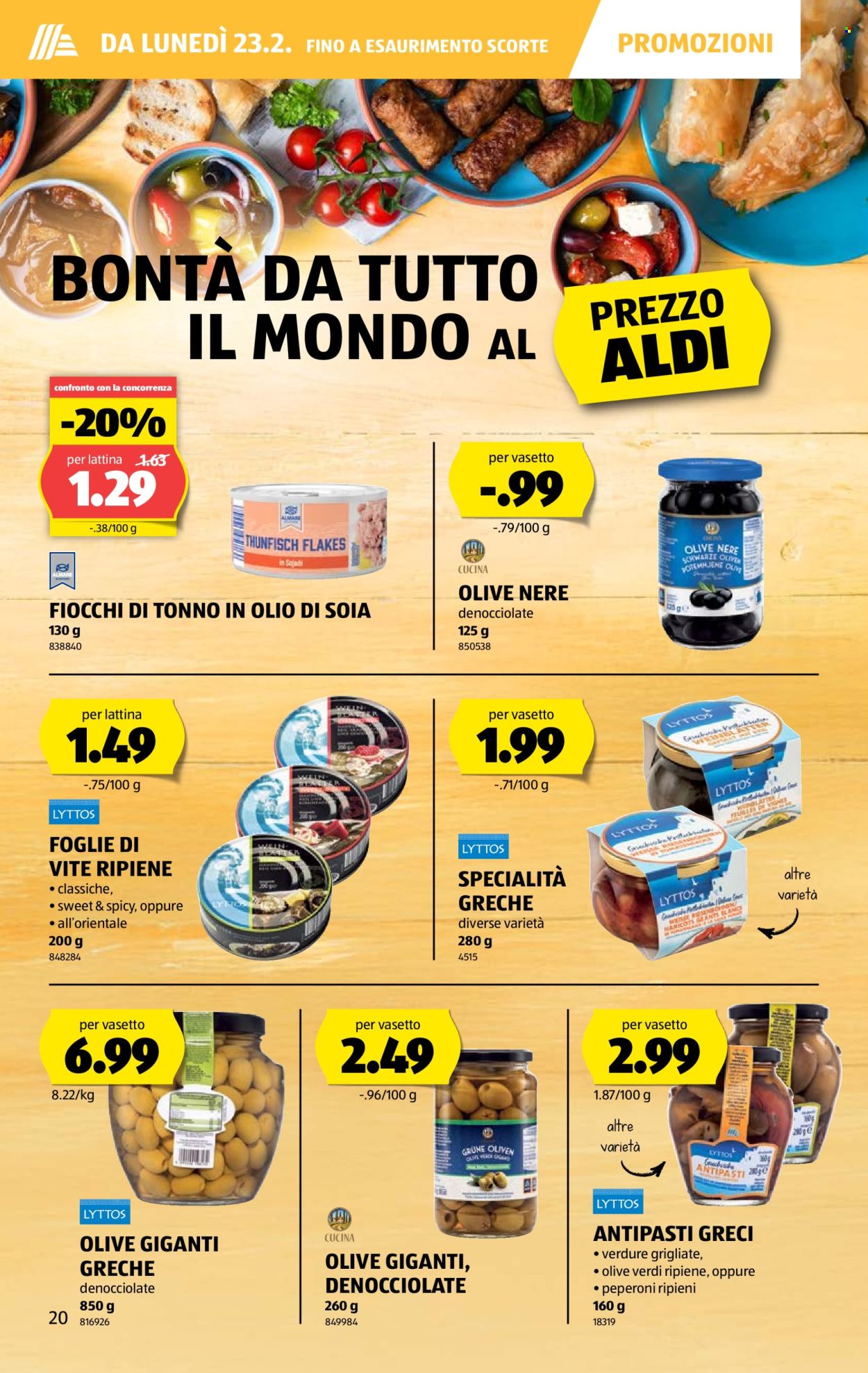 Volantino Aldi - 19.2.2026 - 25.2.2026. Pagina 20