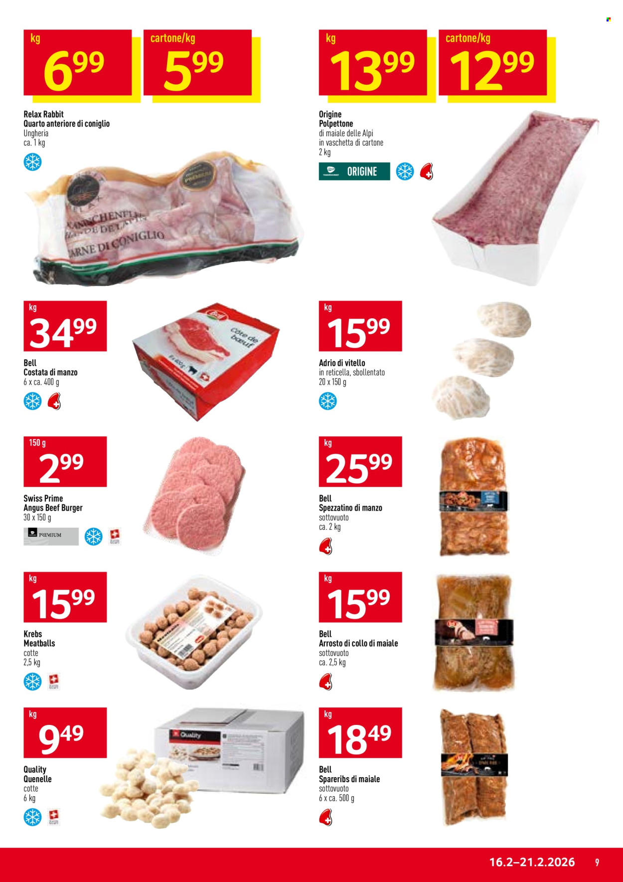 Volantino Prodega - 16.2.2026 - 21.2.2026. Pagina 9