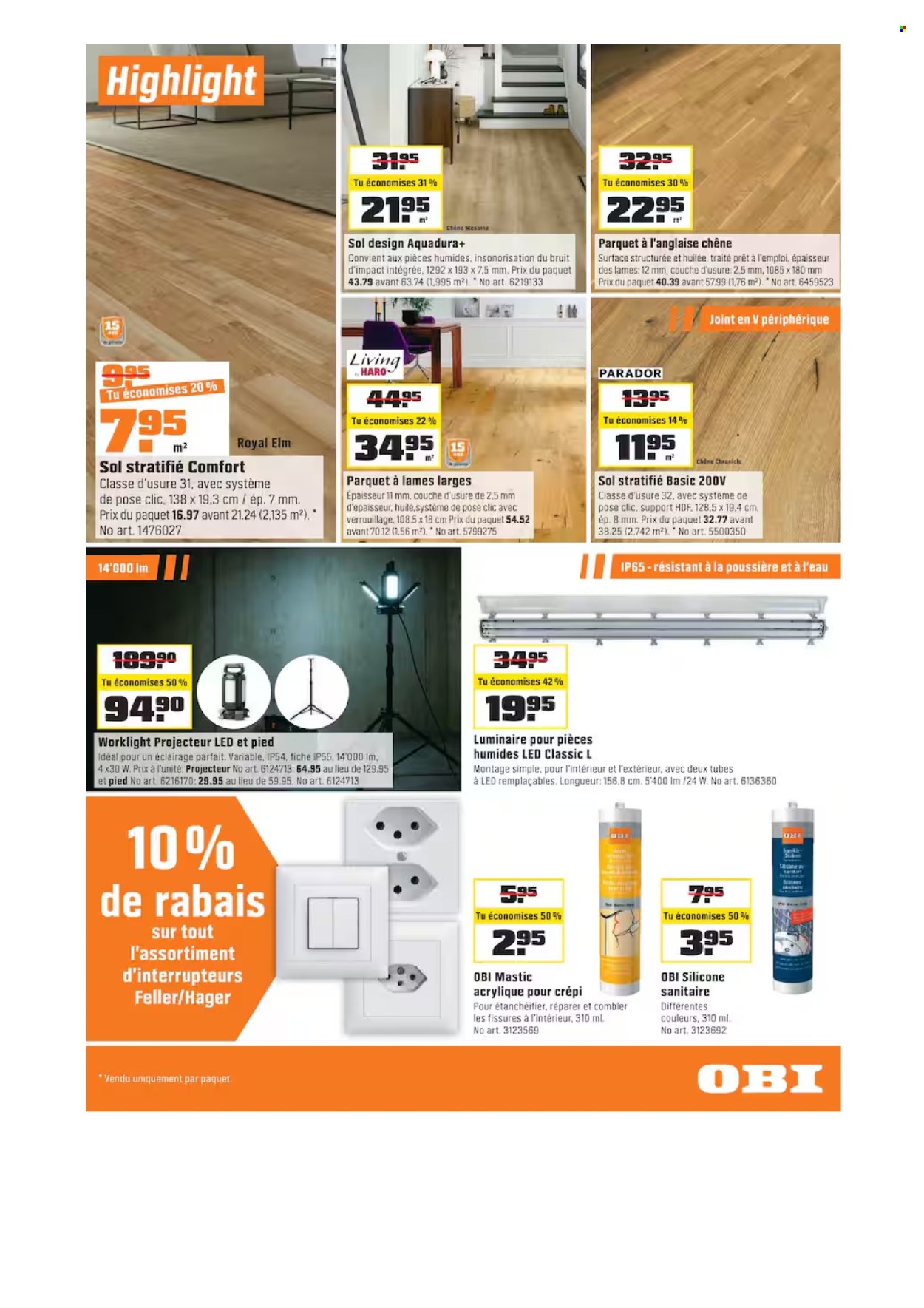 Volantino OBI - 16.2.2026 - 28.2.2026. Pagina 3