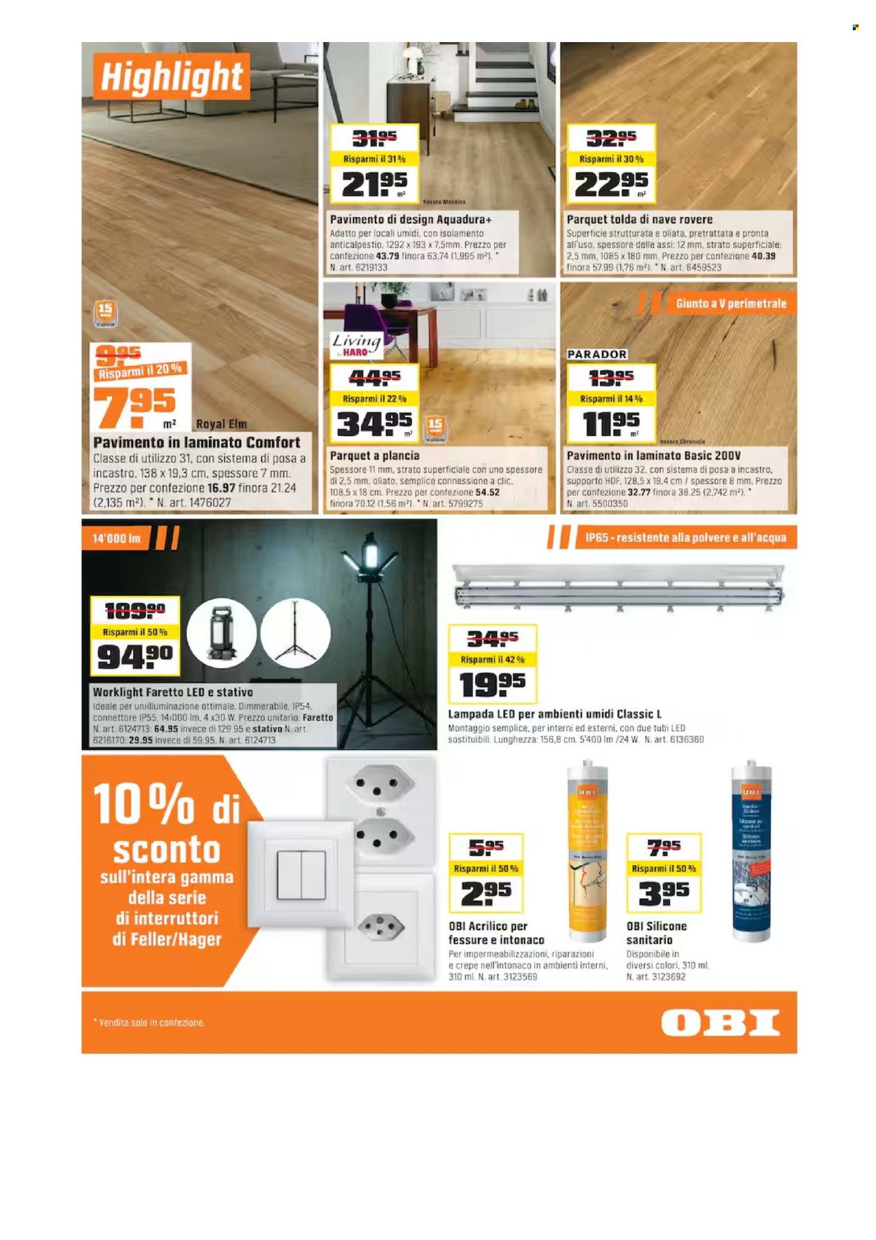 Volantino OBI - 16.2.2026 - 28.2.2026. Pagina 3