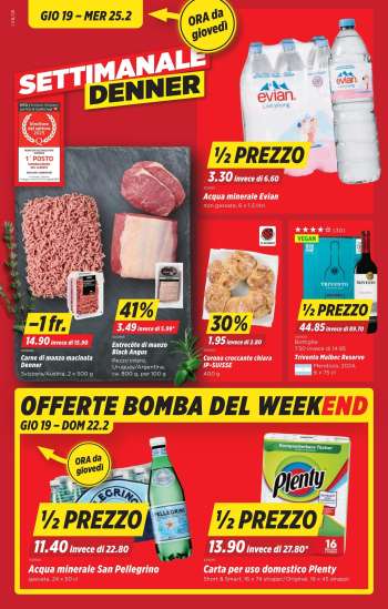 Volantino Denner - 19.2.2026 - 25.2.2026.