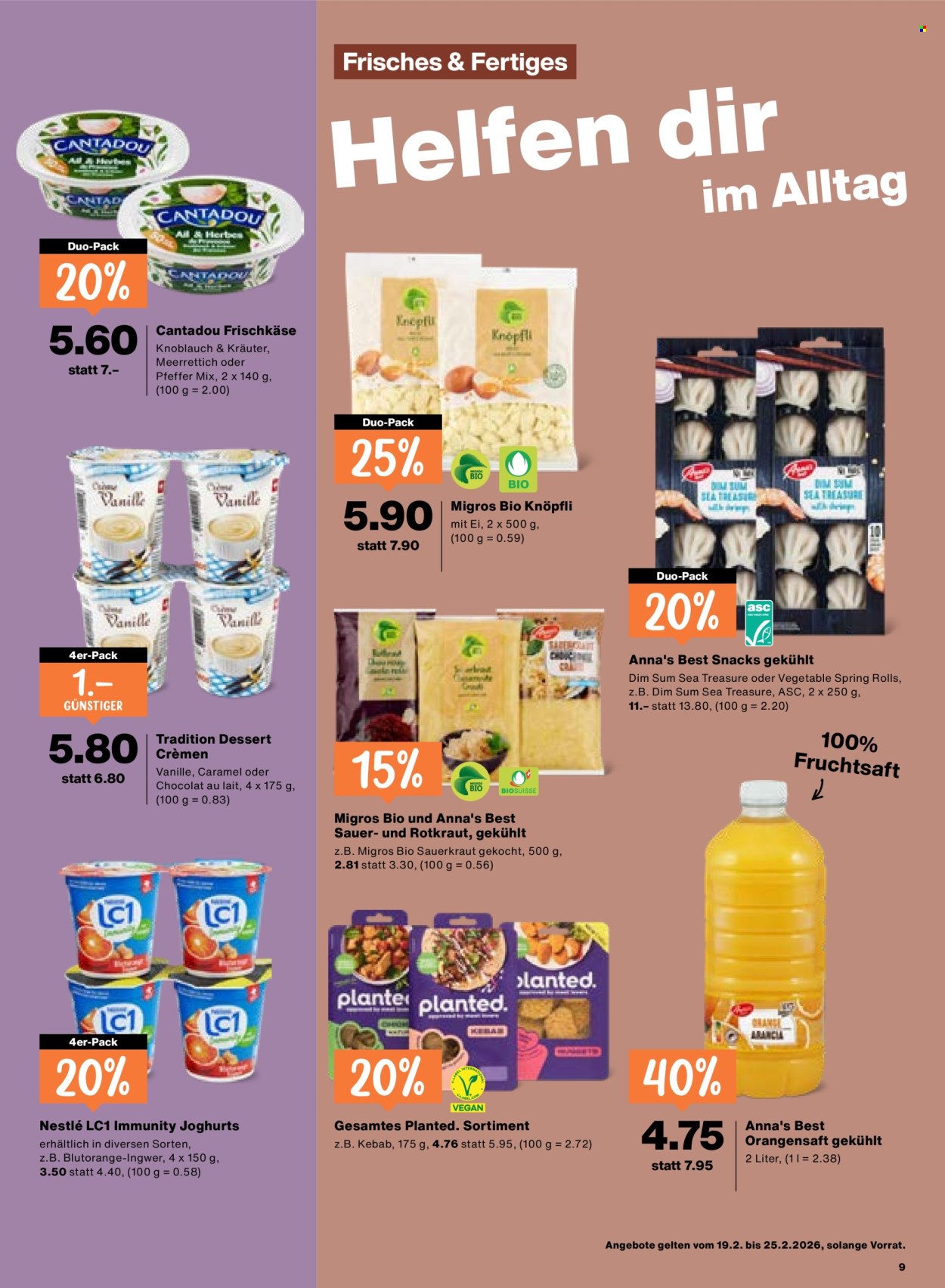Volantino Migros - 19.2.2026 - 25.2.2026. Pagina 9