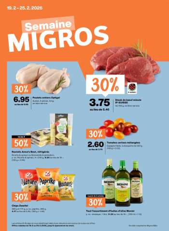 Volantino Migros - 19.2.2026 - 25.2.2026.