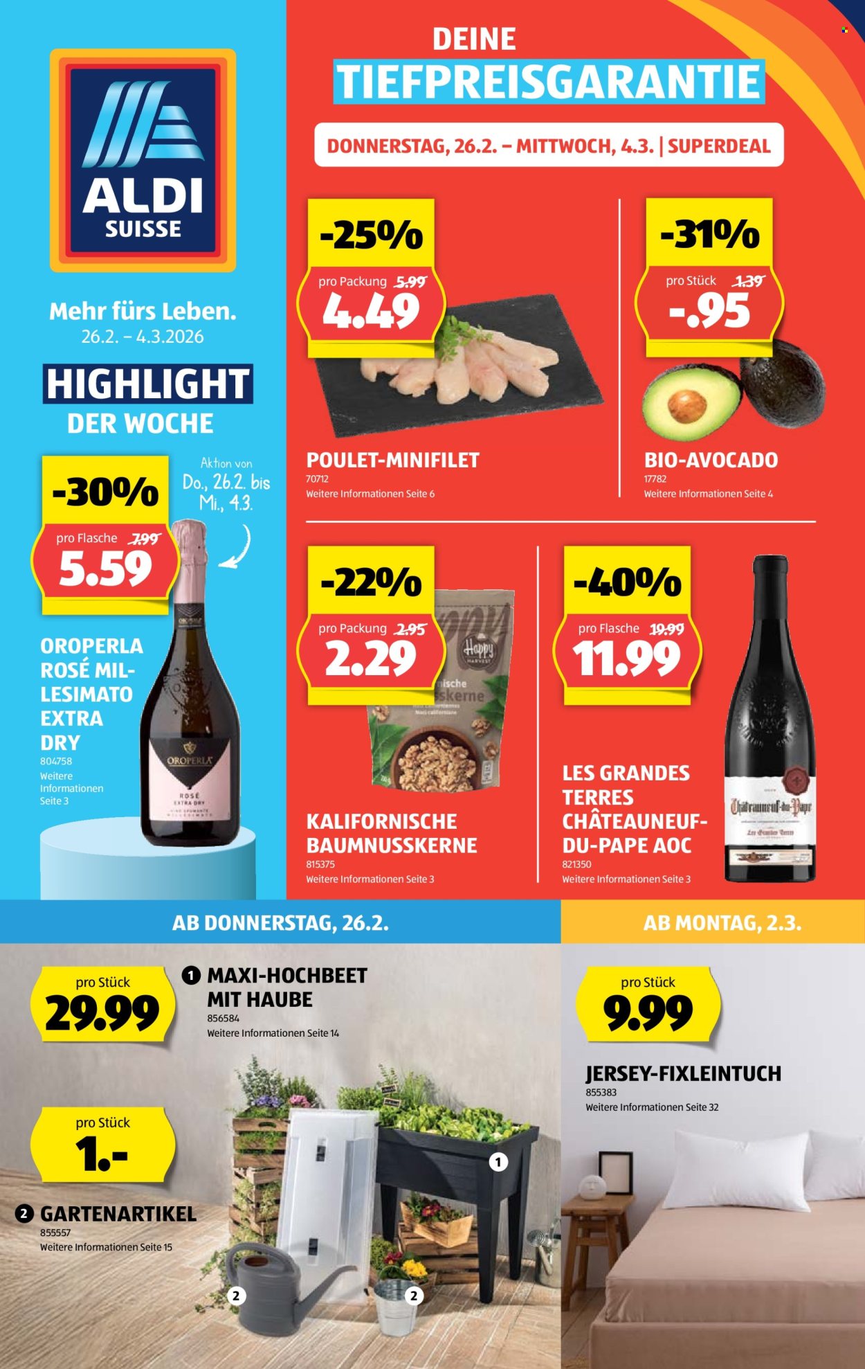 Catalogue Aldi - 26.2.2026 - 4.3.2026. Page 1
