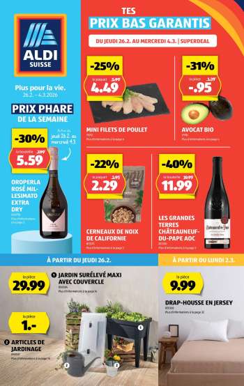 Volantino Aldi - 26.2.2026 - 4.3.2026.