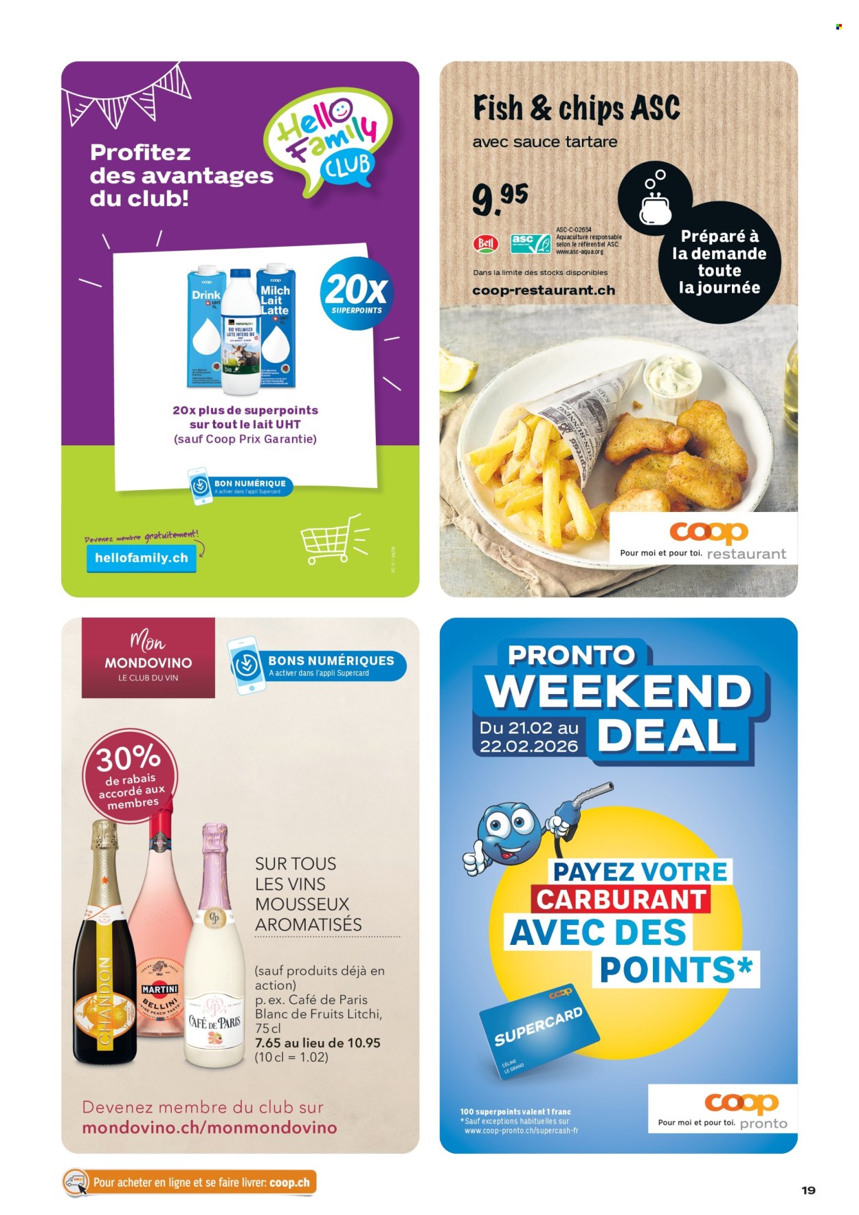Prospekt Coop - 19.2.2026 - 25.2.2026. Seite 19