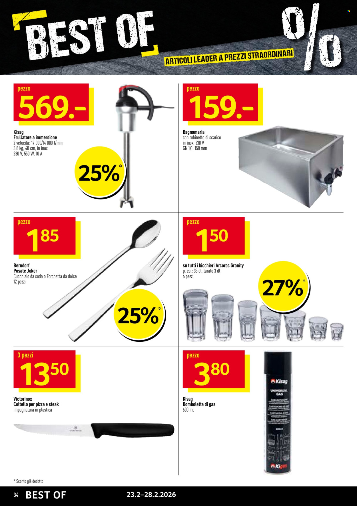 Volantino Prodega - 23.2.2026 - 28.2.2026. Pagina 34