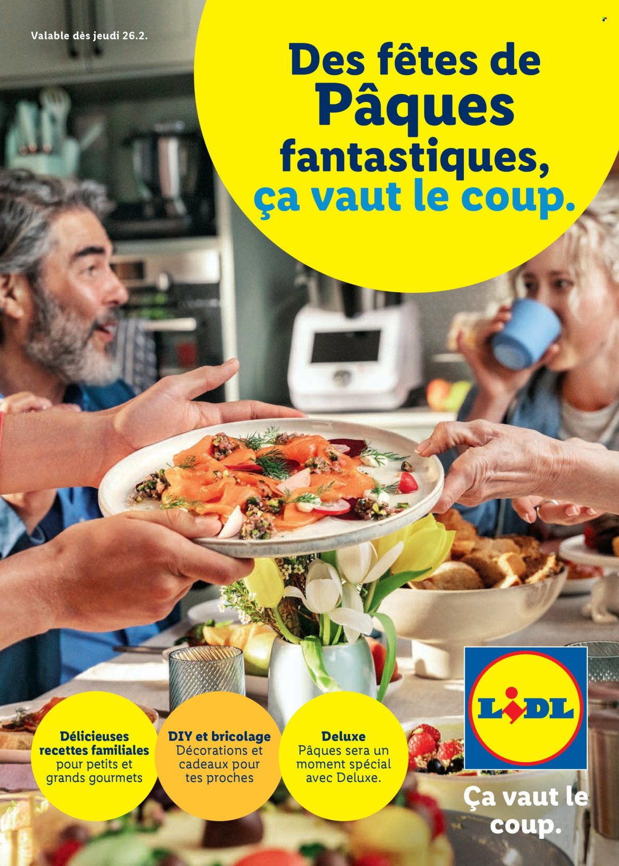 Volantino Lidl - 26.2.2026 - 4.4.2026. Pagina 1