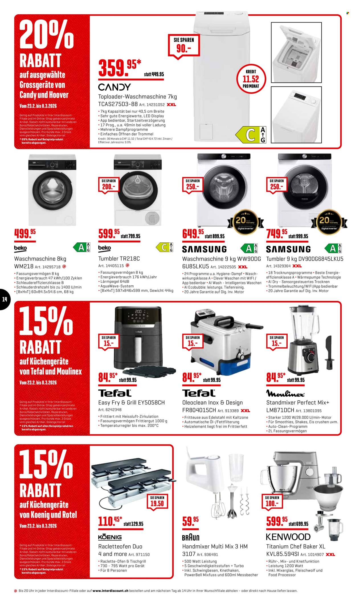 Volantino Interdiscount - 23.2.2026 - 8.3.2026. Pagina 14