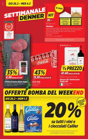 Volantino Denner - 26.2.2026 - 4.3.2026.
