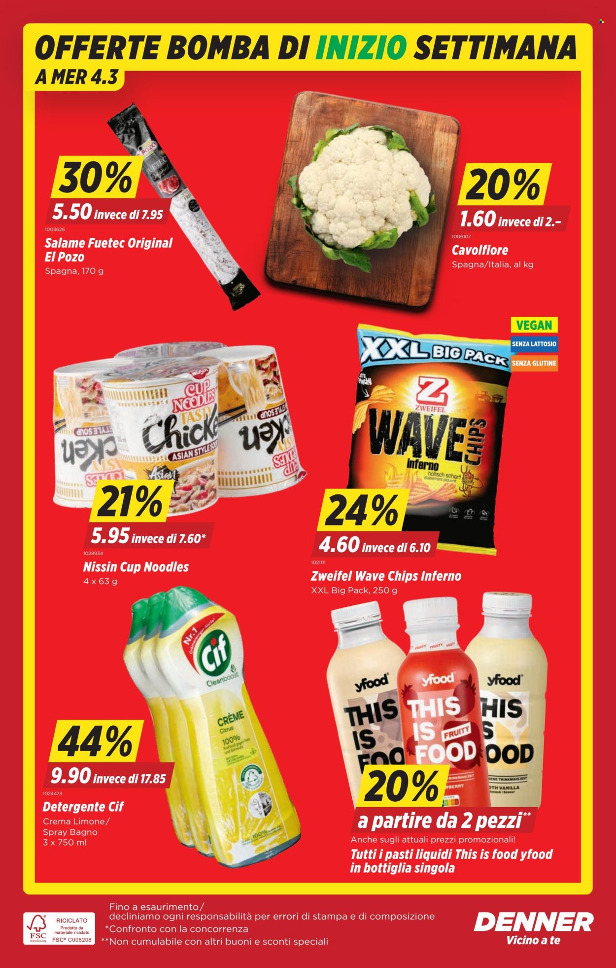 Volantino Denner - 26.2.2026 - 4.3.2026. Pagina 20