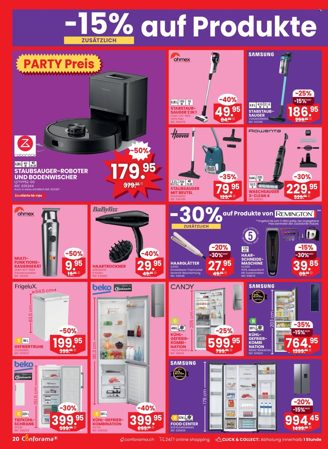 Volantino Conforama - 25.2.2026 - 10.3.2026. Pagina 20